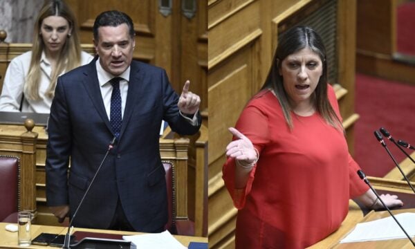 Ο Γεωργιάδης και η Κωνσταντοπούλου συγκρούστηκαν σφοδρά στη Βουλή: «Ποιος σας έκανε τέτοιο ψώνιο;» – «Είσαι φασίστας»