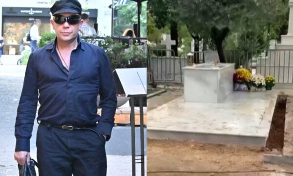 Γιώργος Μαζωνάκης: Γιατί γίνονται εργασίες στον τάφο του – Αποκαλυπτικές εικόνες από το νεκροταφείο