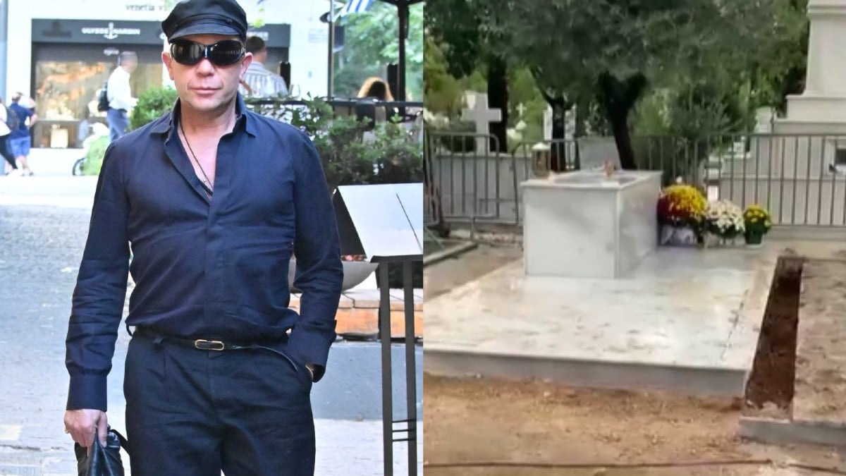 Γιώργος Μαζωνάκης: Γιατί γίνονται εργασίες στον τάφο του – Αποκαλυπτικές εικόνες από το νεκροταφείο