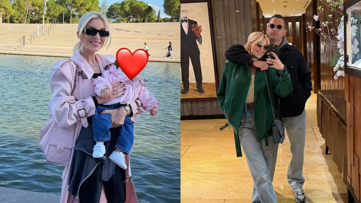 Κατερίνα Καινούργιου: Η selfie με την Ξένια στην αγκαλιά της και το τρυφερό φιλί