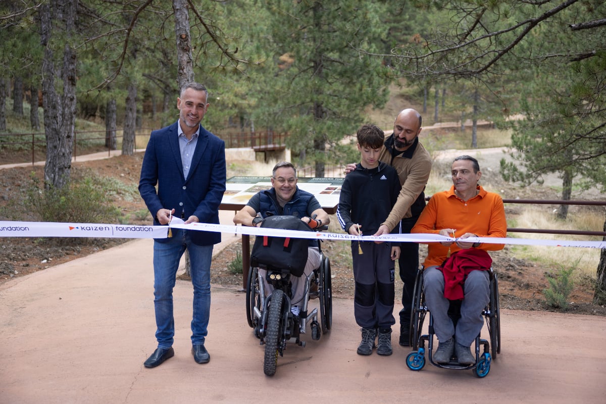 Πάρνηθα: Το Kaizen Foundation εγκαινίασε το πρώτο Μονοπάτι Προσβασιμότητας σε Εθνικό Δρυμό της χώρας 11 Πάρνηθα: Το Kaizen Foundation εγκαινίασε το πρώτο Μονοπάτι Προσβασιμότητας σε Εθνικό Δρυμό της χώρας