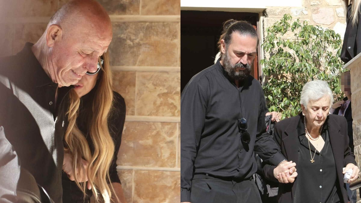 Μαζωνάκης: Δάκρυσαν οι γονείς του μετά το μνημόσυνο – Συγκινημένοι έξω από τον ναό στη Νίκαια (Φωτογραφίες) 5 Μαζωνάκης: Δάκρυσαν οι γονείς του μετά το μνημόσυνο – Συγκινημένοι έξω από τον ναό στη Νίκαια (Φωτογραφίες)