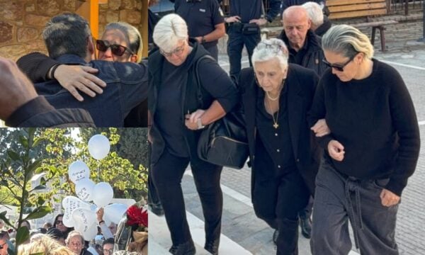 Μνημόσυνο Γιώργου Μαζωνάκη: Η οικογένειά του με δάκρυα στα μάτια – Το «Ώρες Μικρές» ακούστηκε ξανά σε όλη τη Νίκαια