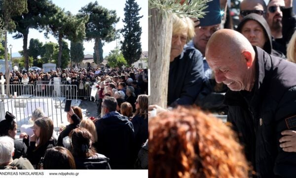 Μαζωνάκης: Σπαραγμός στο μνήμα του – Οι γονείς του λύγισαν, με λευκά μπαλόνια και τραγούδια στο τρισάγιο (Φωτογραφίες – Βίντεο)