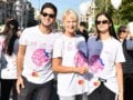 Νατάσα Παζαΐτη: Πήρε μέρος στο Race for the Cure με τα δίδυμα παιδιά της, τον Αλέξανδρο και την Αλίκη Καραμανλή – Φωτογραφίες