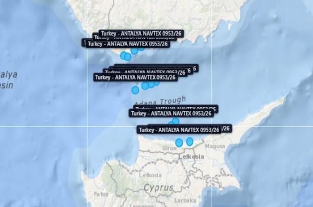Oruc Reis: Η Τουρκία εκδίδει NAVTEX στην Ανατολική Μεσόγειο για αγωγό φυσικού αερίου στα Κατεχόμενα
