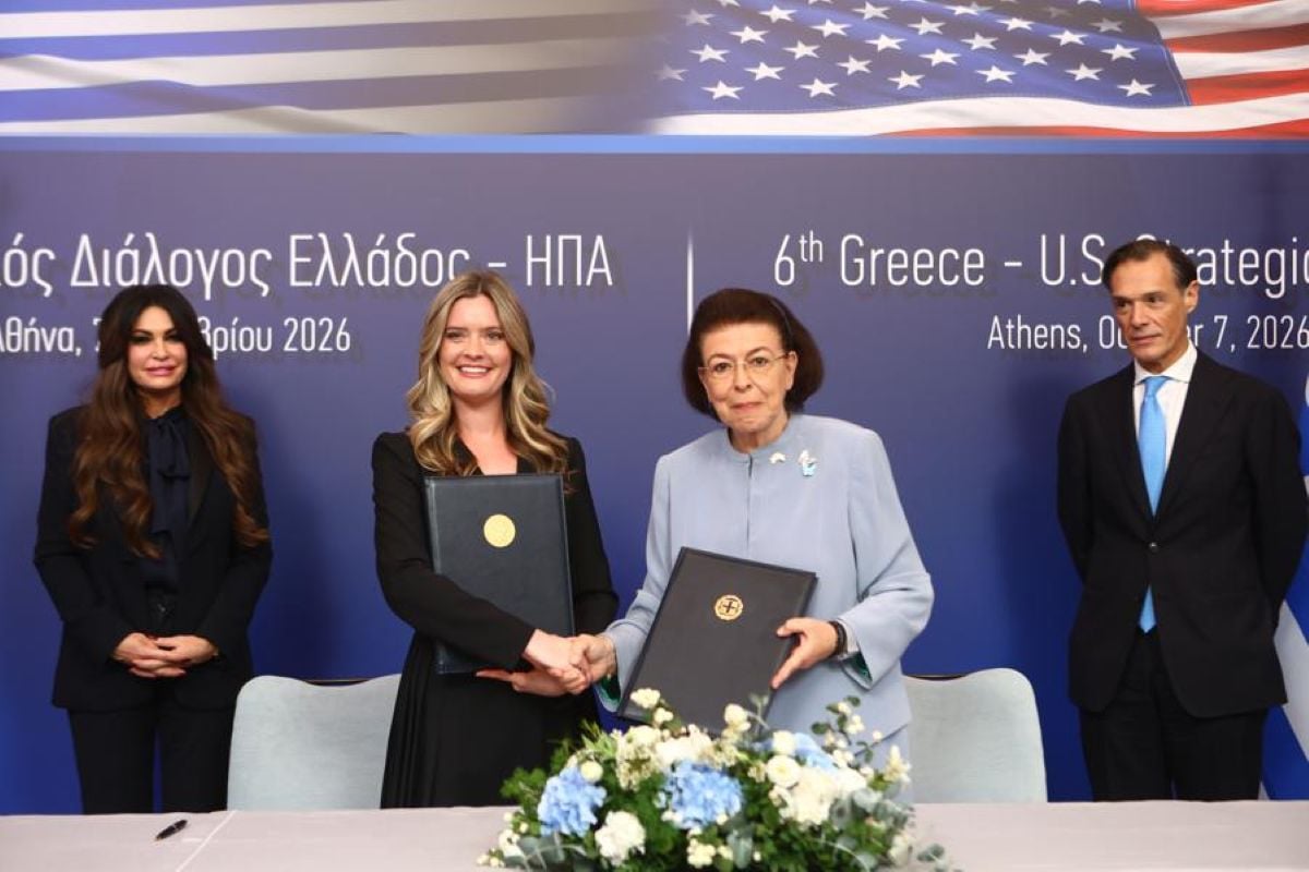 Κέιτ Ντίλον: Η Ελλάδα κατέχει ξεχωριστή θέση στις αρχές που γέννησαν τις ΗΠΑ ως λίκνο της δημοκρατίας