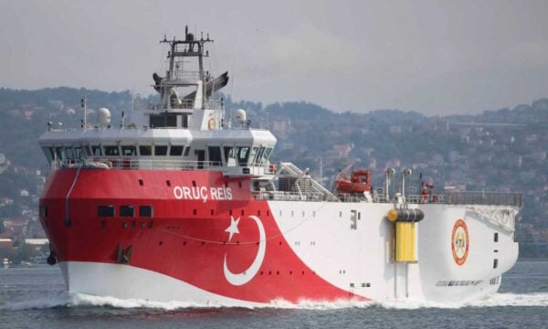 Oruc Reis: Η Τουρκία εκδίδει NAVTEX στην Ανατολική Μεσόγειο για αγωγό φυσικού αερίου στα Κατεχόμενα