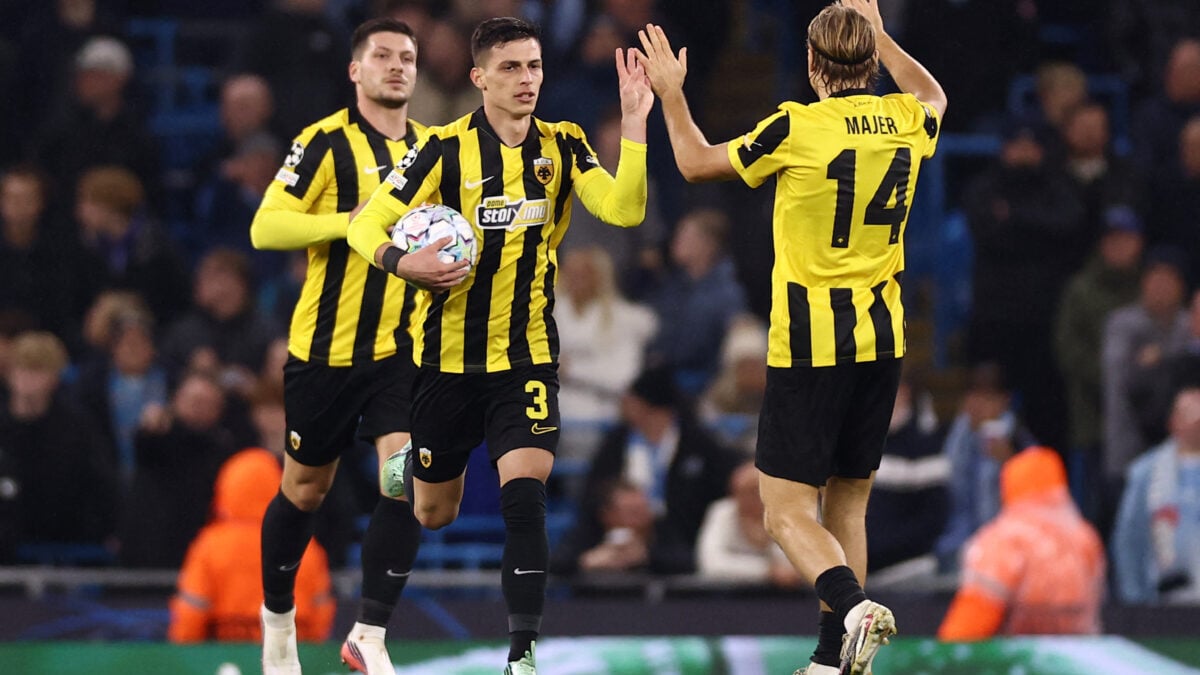 Μάντσεστερ Σίτι – ΑΕΚ: Ο Πήλιος μείωσε σε 2-1 και έβαλε «φωτιά» στο Έτιχαντ 1 Μάντσεστερ Σίτι – ΑΕΚ: Ο Πήλιος μείωσε σε 2-1 και έβαλε «φωτιά» στο Έτιχαντ