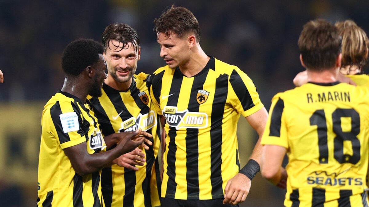 ΑΕΚ – ΟΦΗ 3-0: Ρέλβας και Μουκουντί είχαν τα «κλειδιά» της νίκης στην Allwyn Arena 1 ΑΕΚ – ΟΦΗ 3-0: Ρέλβας και Μουκουντί είχαν τα «κλειδιά» της νίκης στην Allwyn Arena