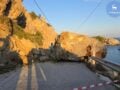 Ρόδος: Περίπου 100 οχήματα αποκλείστηκαν στην παραλία Άντονι Κουίν μετά την πτώση τεράστιου βράχου