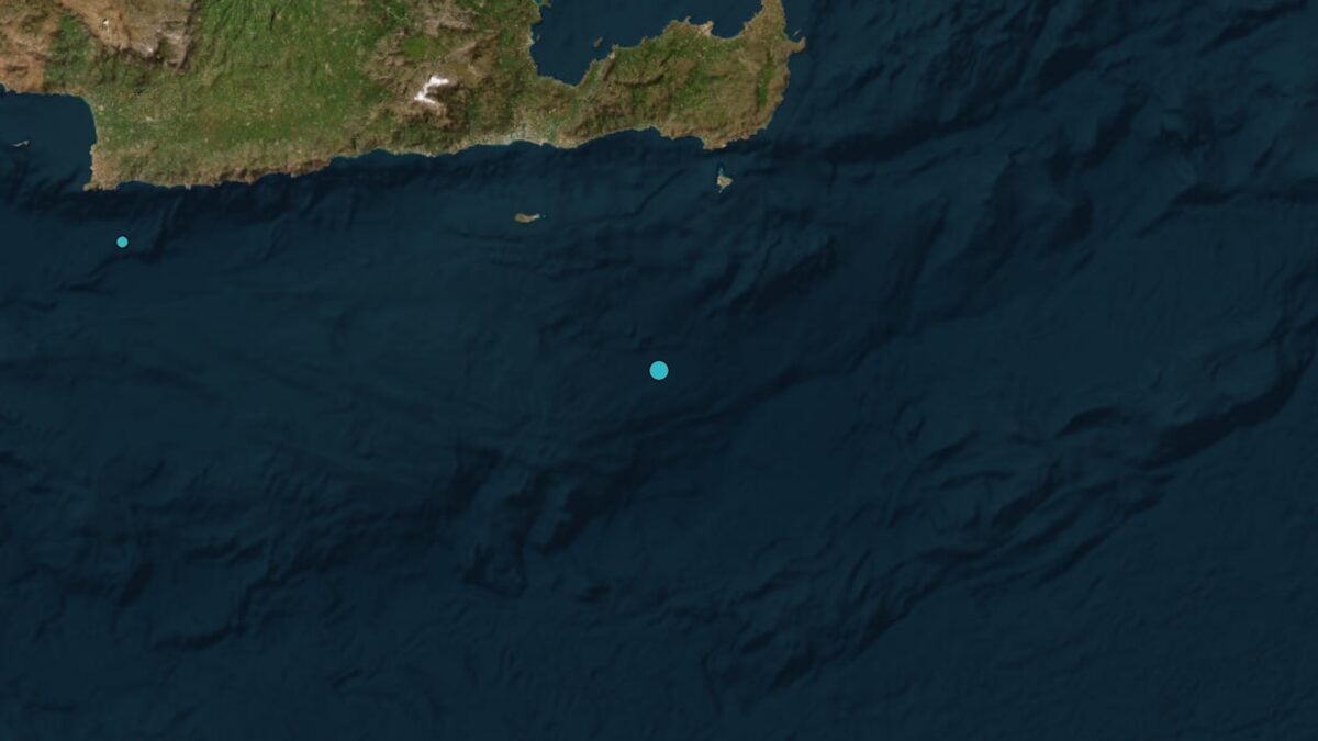 Σεισμός 3,6 Ρίχτερ στη Χρυσή Λασιθίου τη Δευτέρα 19 Οκτωβρίου 2026