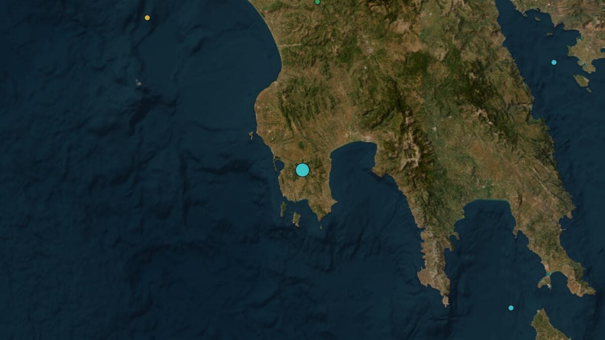 Πύλος: Σεισμός 3,8 Ρίχτερ σημειώθηκε τη Δευτέρα 19 Οκτωβρίου