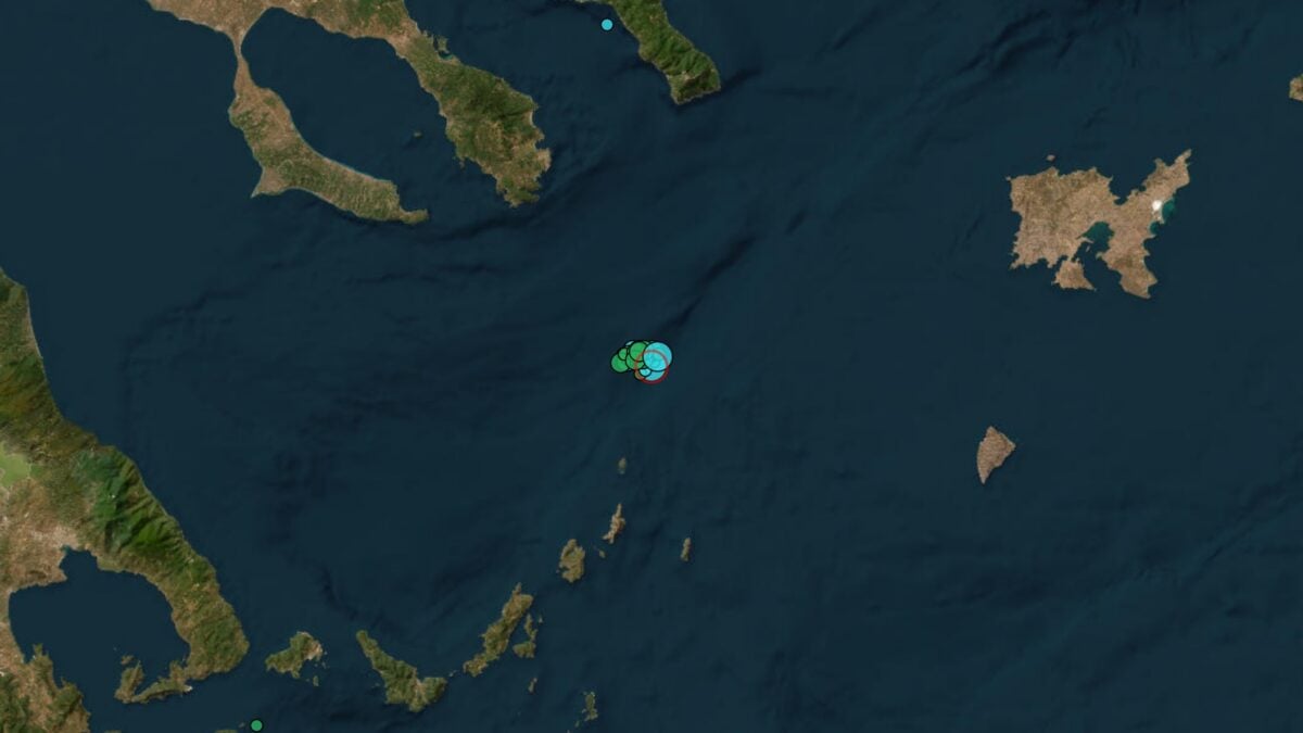 Χαλκιδική: Σεισμός 4,2 Ρίχτερ και συνεχείς μετασεισμοί μετά τις δονήσεις της Παρασκευής στη Σιθωνία