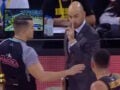 Άρης – ΑΕΚ: Η κίνηση του Σπανούλη προς τον Λαρεντζάκη στη διάρκεια του αγώνα της GBL