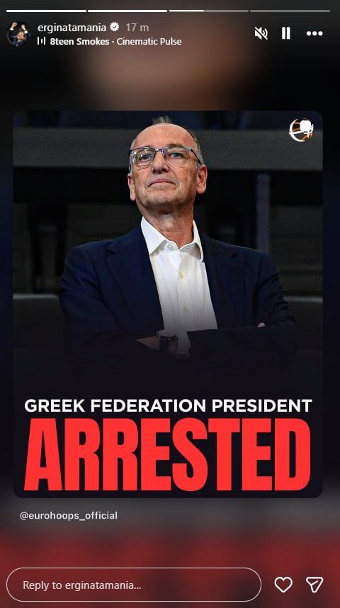Εργκίν Αταμάν: Οι αναρτήσεις μετά τις συλλήψεις του Βαγγέλη Λιόλιου και άλλων πέντε για στημένα παιχνίδια και δωροδοκία 8 Εργκίν Αταμάν: Οι αναρτήσεις μετά τις συλλήψεις του Βαγγέλη Λιόλιου και άλλων πέντε για στημένα παιχνίδια και δωροδοκία