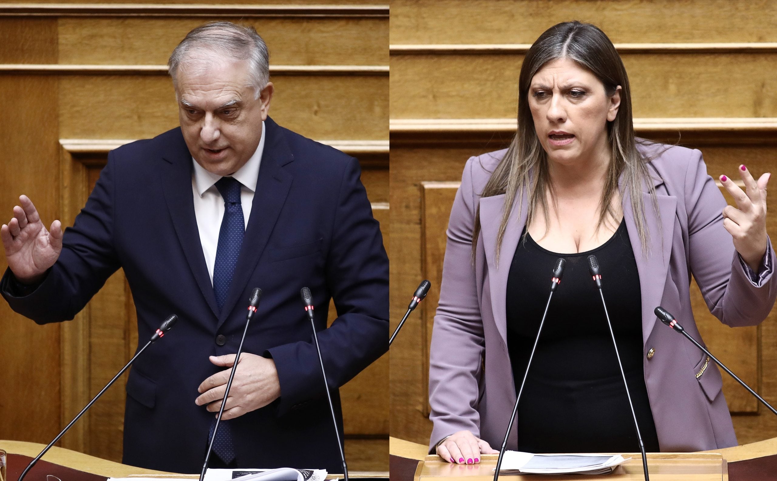Βουλή: Σφοδρή αντιπαράθεση Κωνσταντοπούλου-Θεοδωρικάκου – «Είστε ο ορισμός της αλαζονείας και του αριστεροφασισμού» – «Συγκαλύψατε υπόθεση συγγενούς σας»