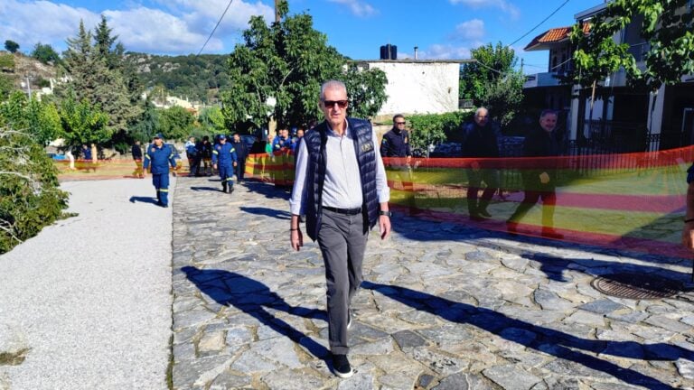 Ρέθυμνο: Τουρνάς και Ανδριανός στα Ζωνιανά για αυτοψία στις ζημιές – Άθλος η προσπάθεια που έγινε, Daniel 2 χτύπησε τον Μυλοπόταμο