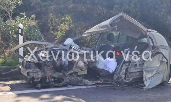 Κρήτη: Ένας νεκρός σε τροχαίο δυστύχημα στον ΒΟΑΚ – Παιδιά ανάμεσα στους τραυματίες