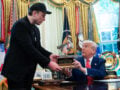 Ο Μασκ ξανά στο πλευρό του Τραμπ – Ο πρόεδρος τον τιμά με το Εθνικό Μετάλλιο για την Επιστήμη