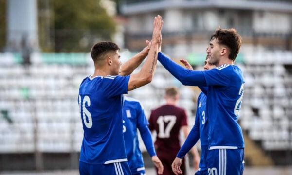 Ελλάδα – Λετονία 4-2: Η Εθνική Ελπίδων κυριάρχησε στη Λιβαδειά για το Euro 2027
