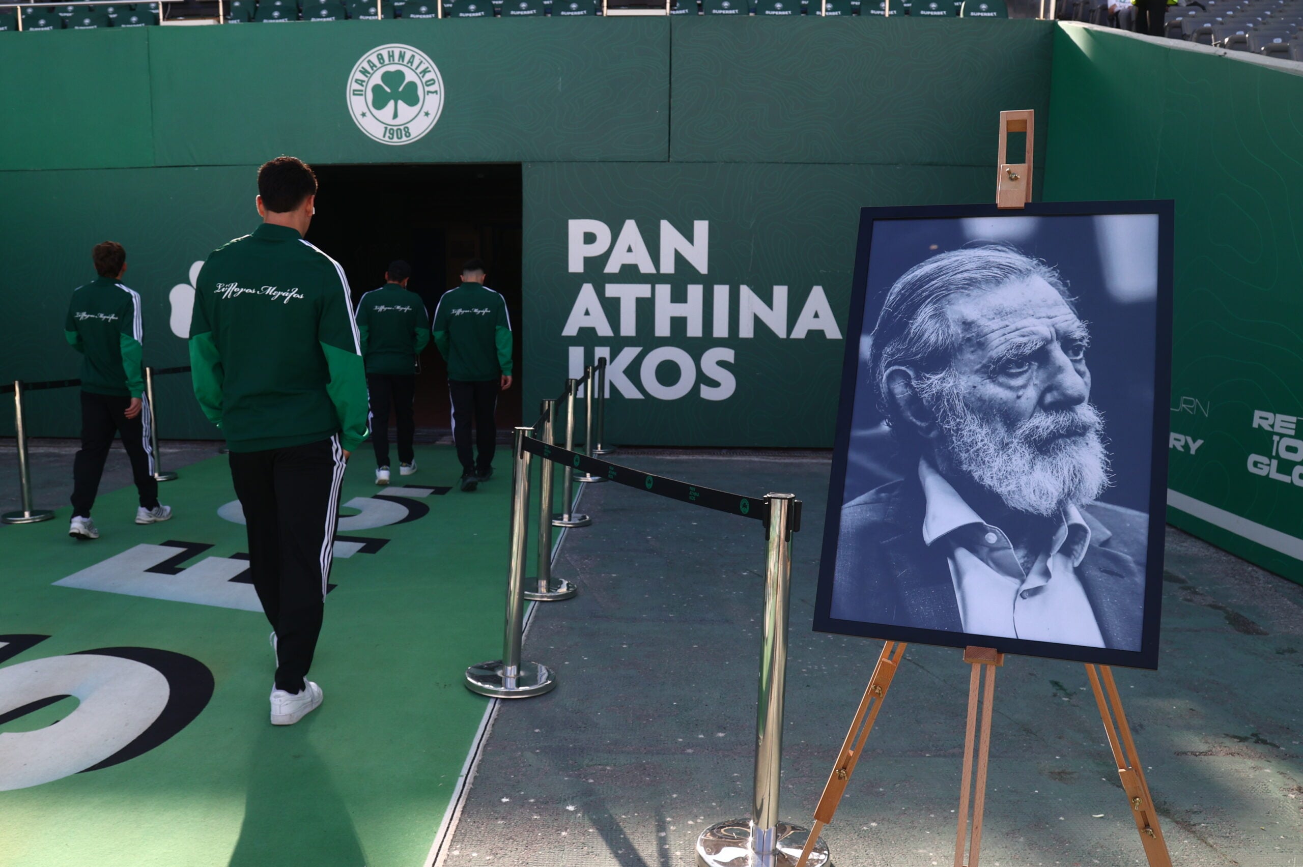 Παναθηναϊκός: Τιμά τον Γιώργο Βαρδινογιάννη απέναντι στον Αστέρα Τρίπολης – Η φωτογραφία του «Καπετάνιου» στο ΟΑΚΑ