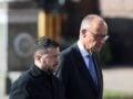 Ουκρανία: Ο Μερτς στο Κίεβο υπό τον ήχο σειρήνων – Βοήθεια 1,3 δισ. ευρώ και συμπαραγωγή όπλων