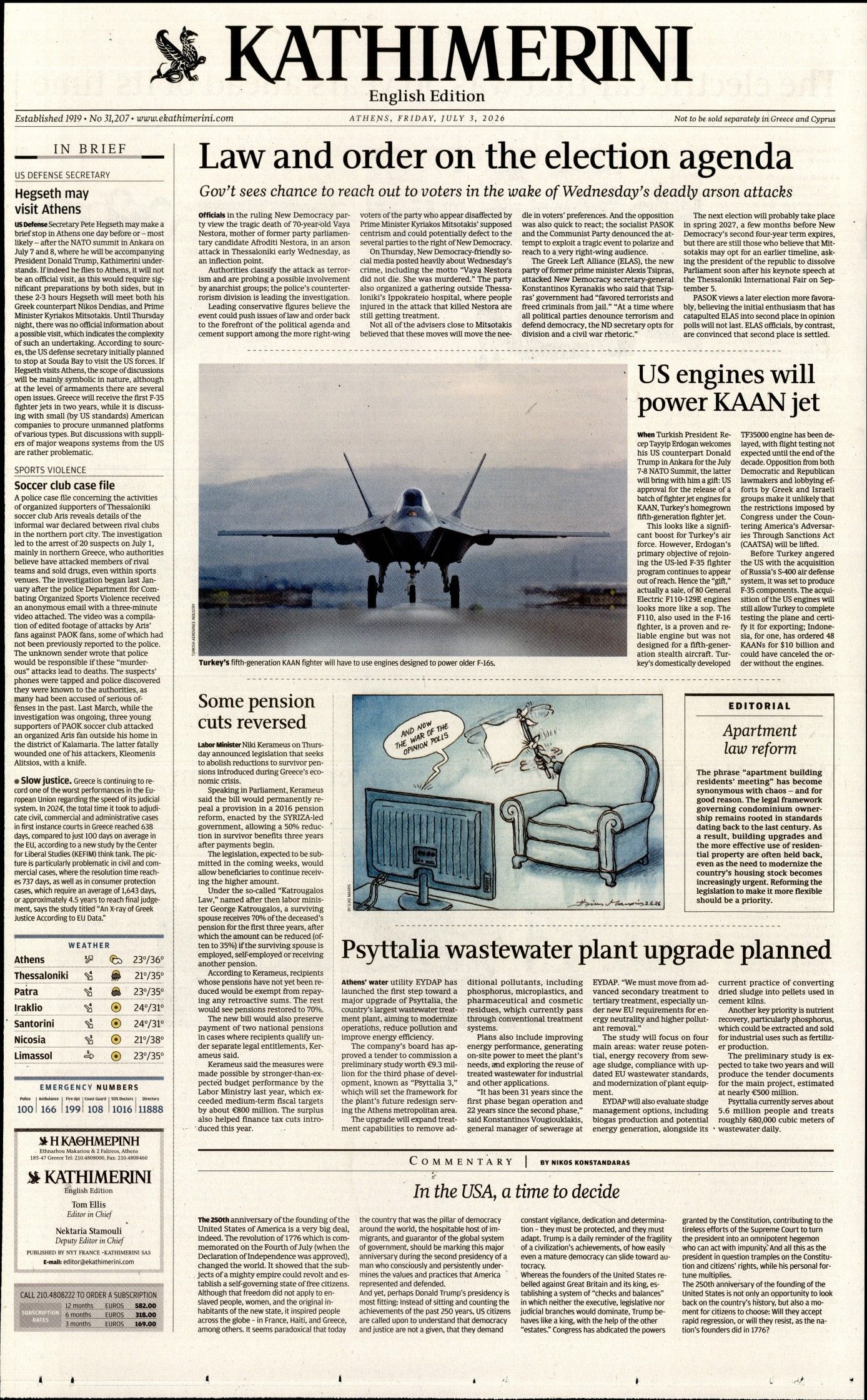 INTERNATIONAL NEW YORK TIMES_KATHIMERINI