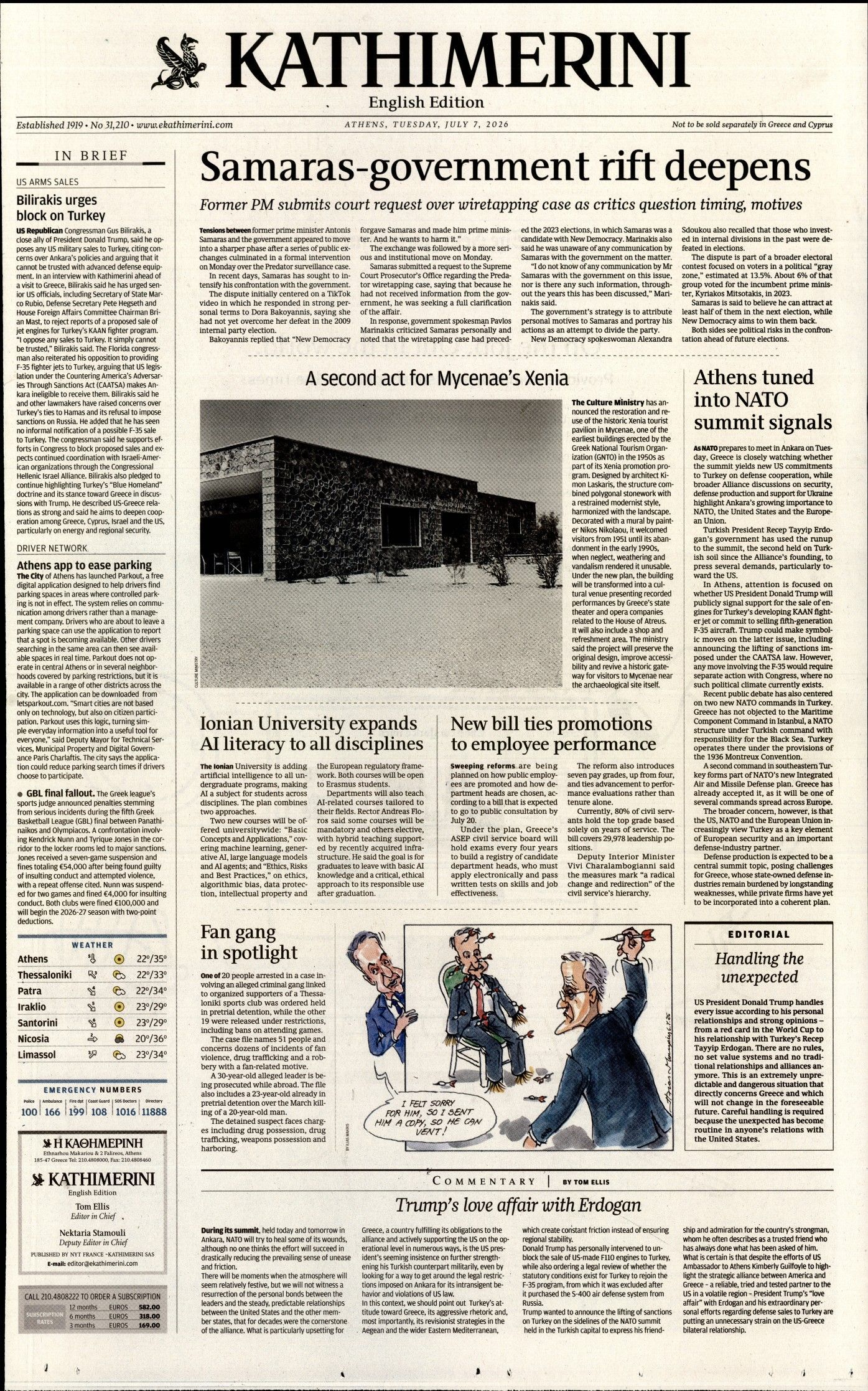 INTERNATIONAL NEW YORK TIMES_KATHIMERINI