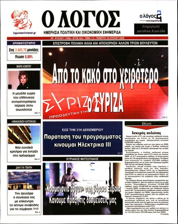 Ο ΛΟΓΟΣ