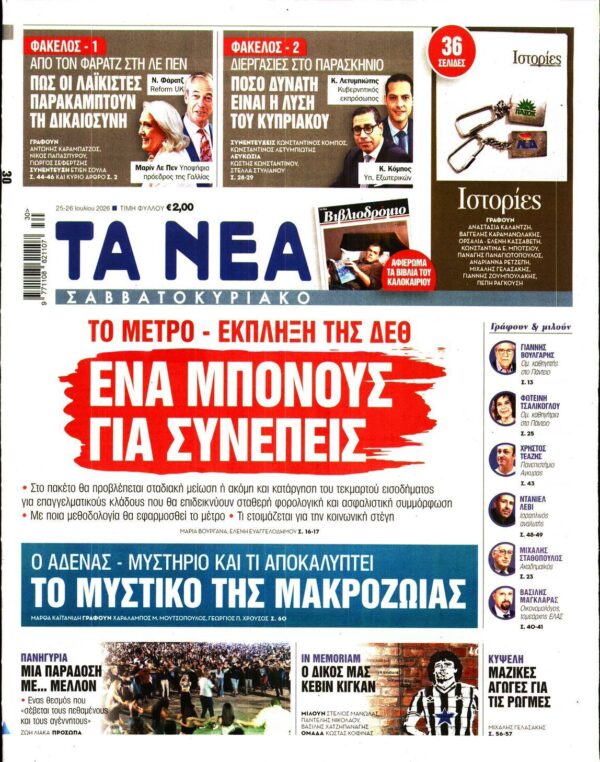 ΤΑ ΝΕΑ