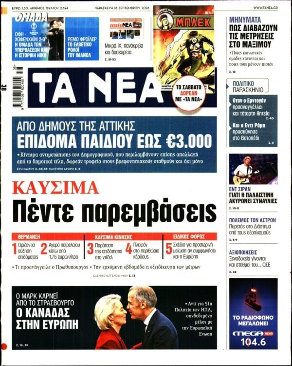 ΤΑ ΝΕΑ