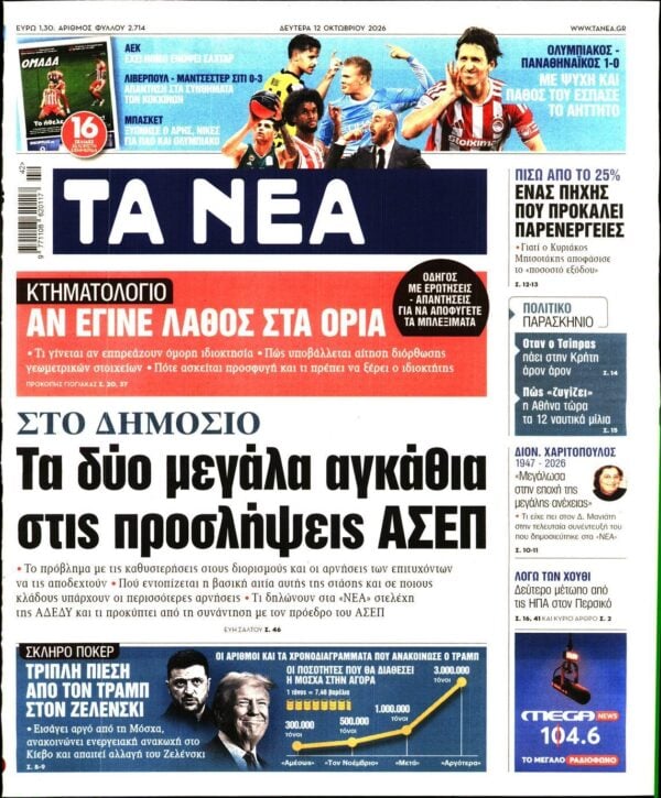 ΤΑ ΝΕΑ